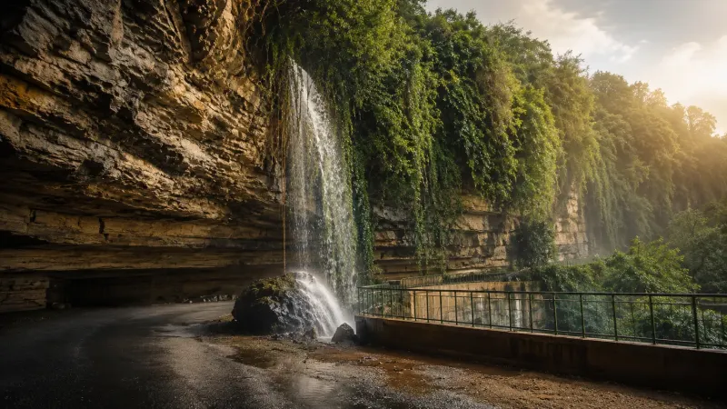 Wadi al-Qal'a Waterfalls